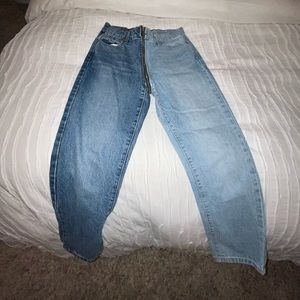 Revice two tone jeans